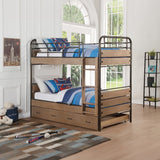Adams Twin/Twin Bunk Bed & Trundle - Ornate Home