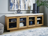 Adanworth Light Brown/Gray Accent Cabinet (Online Special Price) - Ornate Home