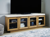 Adanworth Light Brown/Gray Accent Cabinet - Ornate Home