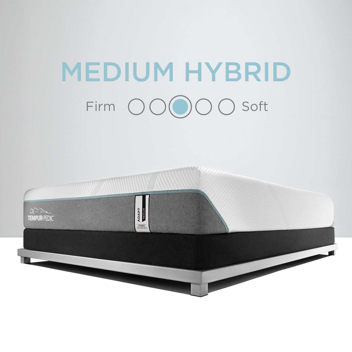 TEMPUR-Adapt Medium Hybrid Mattress - Ornate Home