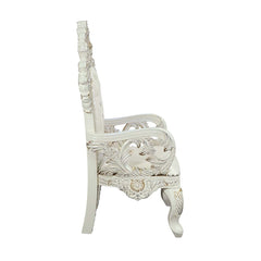 Adara Antique White Arm Chair (Set-2) - Ornate Home