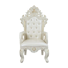 Adara Antique White Arm Chair (Set-2) - Ornate Home