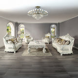 Adara Antique White Chair - Ornate Home