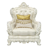 Adara Antique White Chair - Ornate Home
