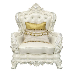 Adara Antique White Chair - Ornate Home