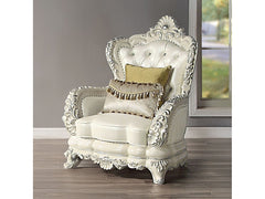 Adara Antique White Chair - Ornate Home