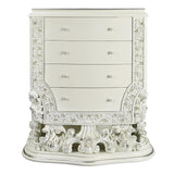 Adara Antique White Chest - Ornate Home