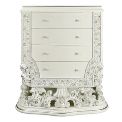 Adara Antique White Chest - Ornate Home