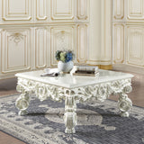 Adara Antique White Coffee Table - Ornate Home