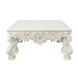 Adara Antique White Coffee Table - Ornate Home