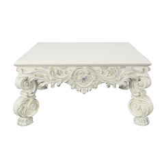Adara Antique White Coffee Table - Ornate Home