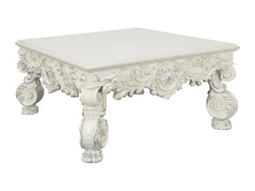 Adara Antique White Coffee Table - Ornate Home
