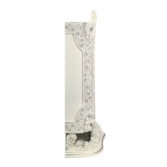Adara Antique White Curio - Ornate Home