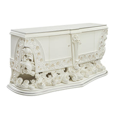 Adara Antique White Dresser - Ornate Home
