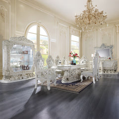 Adara Antique White Server - Ornate Home
