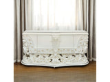 Adara Antique White Server - Ornate Home