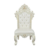 Adara Antique White Side Chair (Set-2) - Ornate Home
