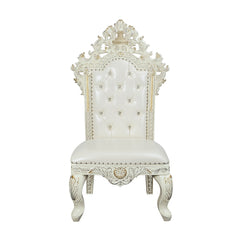 Adara Antique White Side Chair (Set-2) - Ornate Home