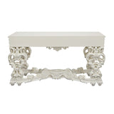 Adara Antique White Sofa Table - Ornate Home