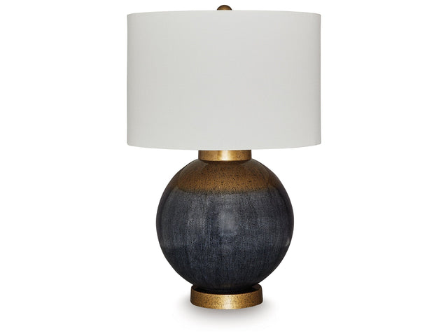 Adara Blue/Gold Finish Table Lamp (Online Special Price) - Ornate Home