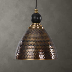 Adastra Antique Brass 1 Light Pendant - Ornate Home