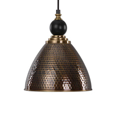 Adastra Antique Brass 1 Light Pendant - Ornate Home