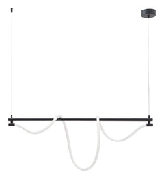 Adder Black Ceiling Lamp - Ornate Home