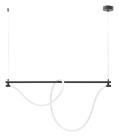 Adder Black Ceiling Lamp - Ornate Home