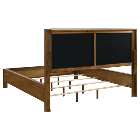 Adderley Warm Brown 4-piece California King Bedroom Set - Ornate Home