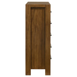 Adderley Warm Brown 5-drawer Bedroom Chest of Drawers - Ornate Home