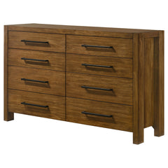 Adderley Warm Brown 8-drawer Bedroom Dresser Cabinet - Ornate Home