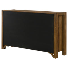Adderley Warm Brown 8-drawer Bedroom Dresser Cabinet - Ornate Home