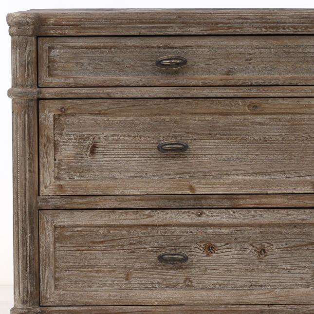 Addington Antique Wood Wash Small Sideboard - Ornate Home