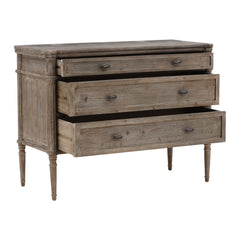 Addington Antique Wood Wash Small Sideboard - Ornate Home