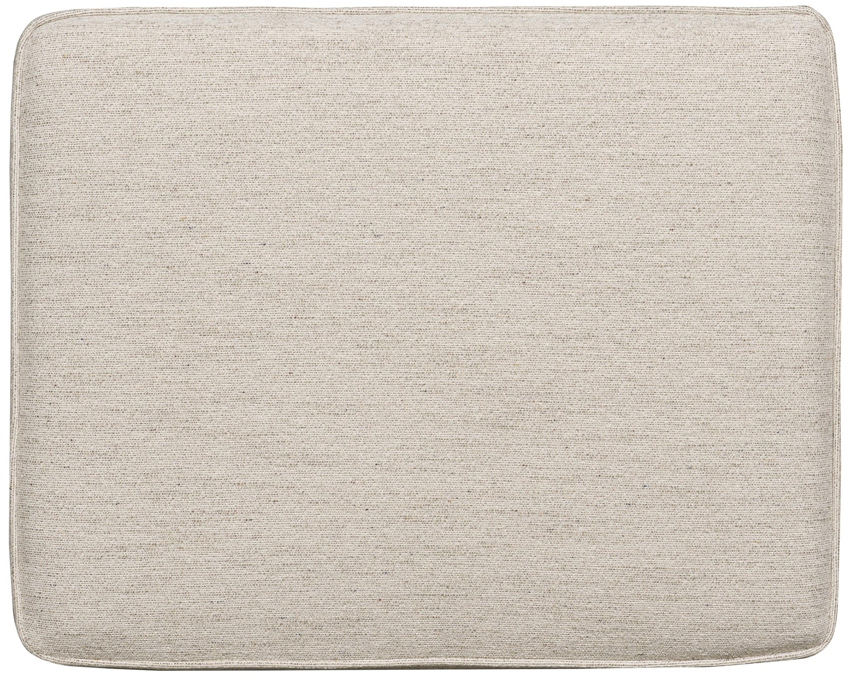 Addison Beige/Tan Fabric Ottoman - Ornate Home