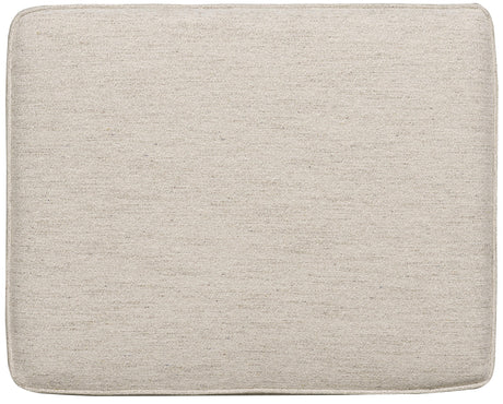 Addison Beige/Tan Fabric Ottoman - Ornate Home