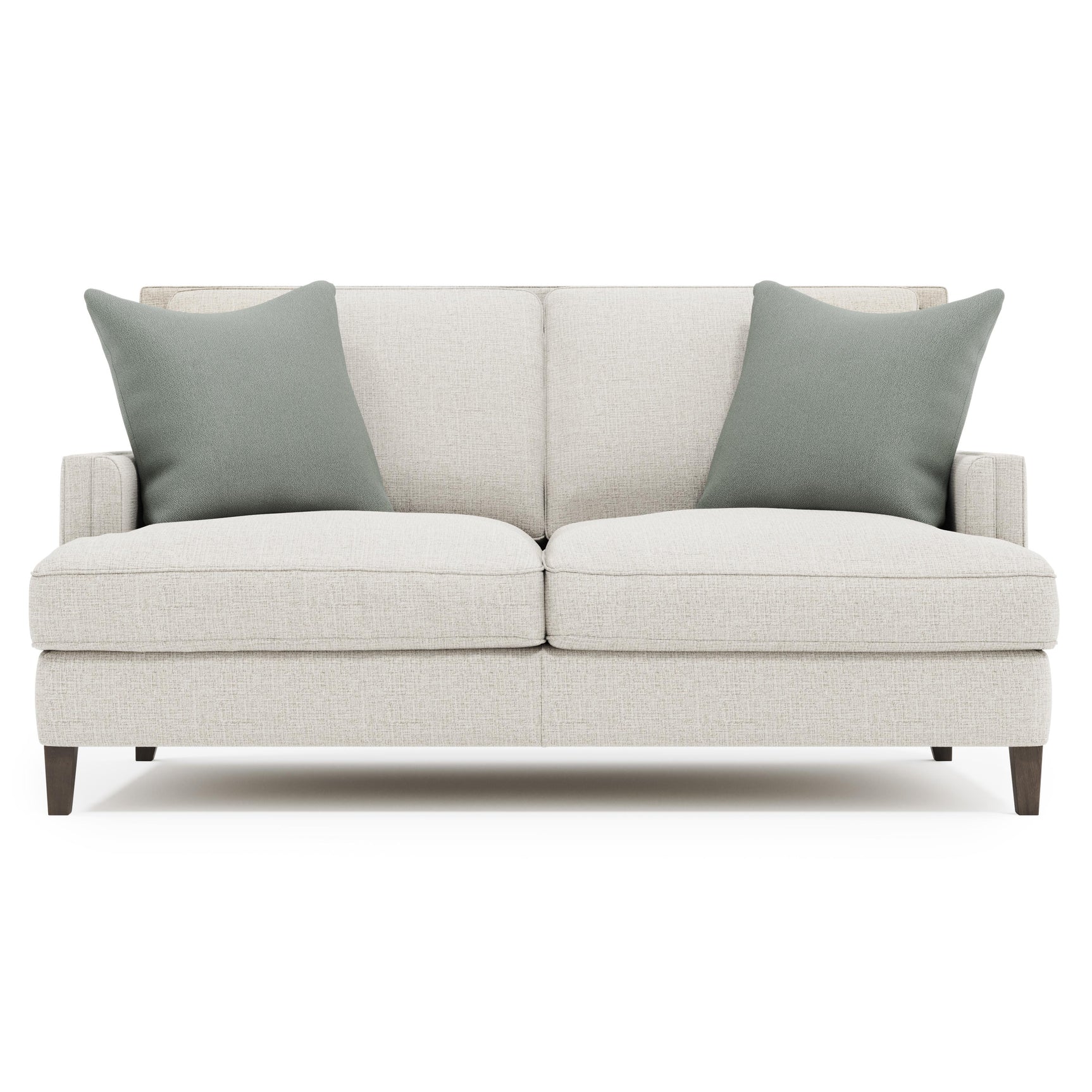 Addison Grey Fabric Loveseat - Ornate Home