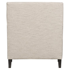 Addison White/Cream Fabric Chair - Ornate Home