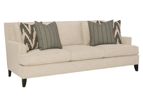 Addison White/Cream Fabric Sofa - Ornate Home