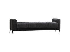 Adela Anthracaite Convertible Sofa - Ornate Home
