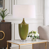 Adela Moss Green Table Lamp - Ornate Home