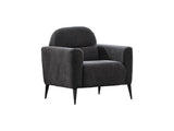 Adela Anthracite 3-pieces (Sofa & Loveseat & Chair) Living Room Set
