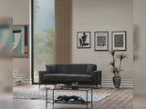 Adela Anthracite 3-pieces (Sofa & Loveseat & Chair) Living Room Set