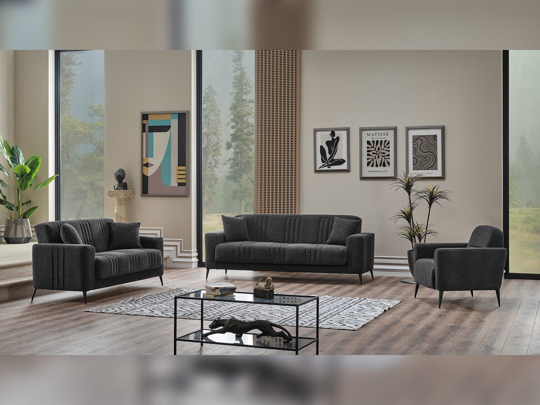 Adela Anthracite Chair