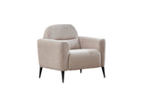 Adela Cream 3-pieces (Sofa & Loveseat & Chair) Living Room Set