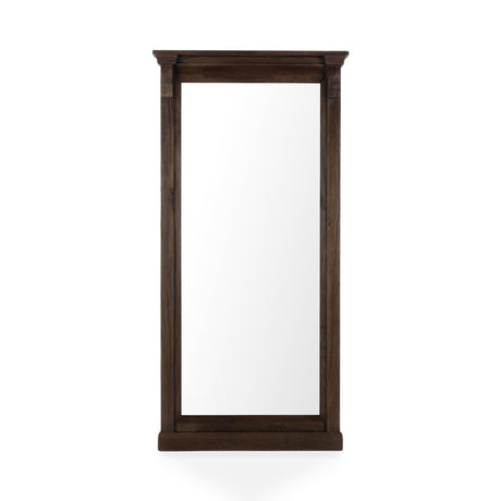 Adelaide Cocoa Brown Floor Mirror - Ornate Home