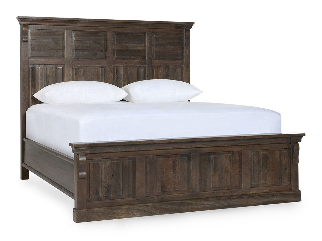 Adelaide Cocoa Brown Queen Bed - Ornate Home