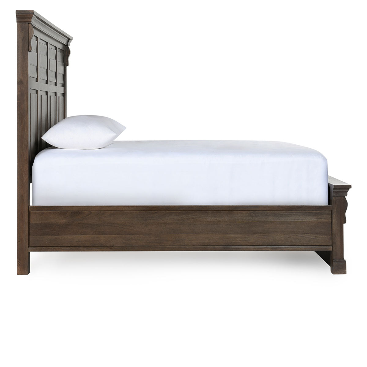 Adelaide Cocoa Brown Queen Bed - Ornate Home