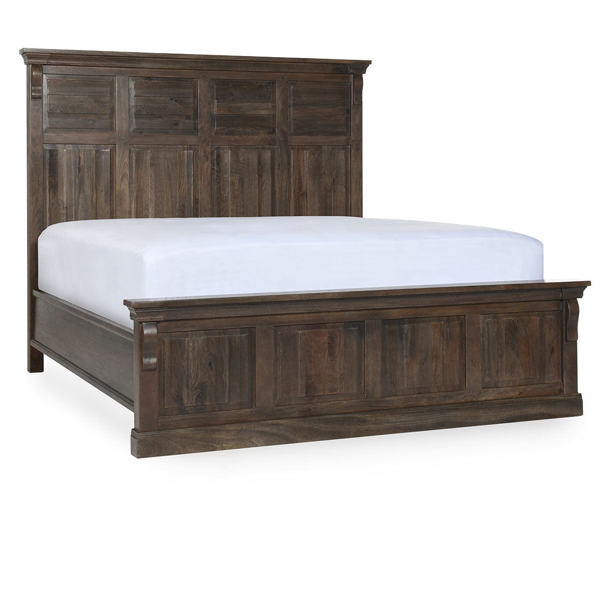 Adelaide Cocoa Brown Queen Bed - Ornate Home