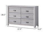 Adelaide Driftwood Panel Bedroom Set - Ornate Home